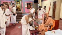 HH Swamiji's visit to Shri Radhakrishna Temple, Puttur (24 April 2026)